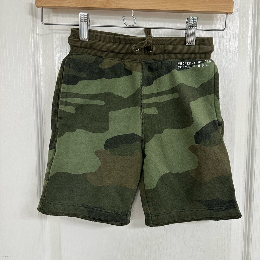 Gap Camo Green Shorts
